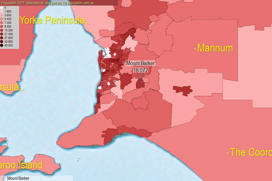 Mount Barker population SA2